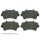 BLUE PRINT ADG04245 Bremsbelagsatz, Scheibenbremse