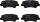 TRW GDB2248 Bremsbelagsatz, Scheibenbremse