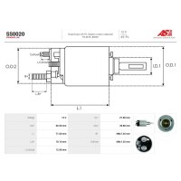 AS-PL SS0020 Magnetschalter, Starter