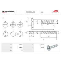 AS-PL ARS0008(BULK) Reparatursatz, Generator