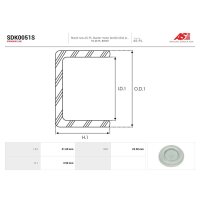 AS-PL SDK0051S Reparatursatz, Starter