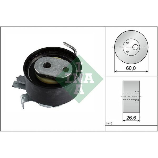 Schaeffler INA 531 0961 10 Spannrolle, Zahnriemen