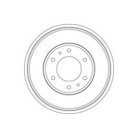 TRW DB4423 Bremstrommel