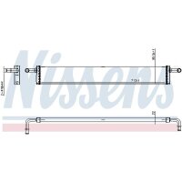 NISSENS 607142 Niedertemperaturkühler, Ladeluftkühler