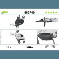 VALEO 582740 Wischermotor