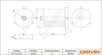 DR!VE+ DP1110.13.0178 Kraftstofffilter