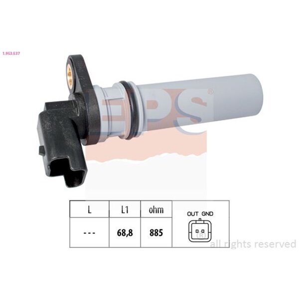 EPS 1.953.537 Sensor, Motordrehzahl