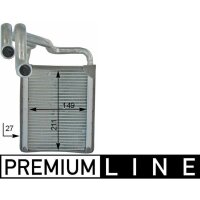 MAHLE AH 203 000P Wärmetauscher, Innenraumheizung