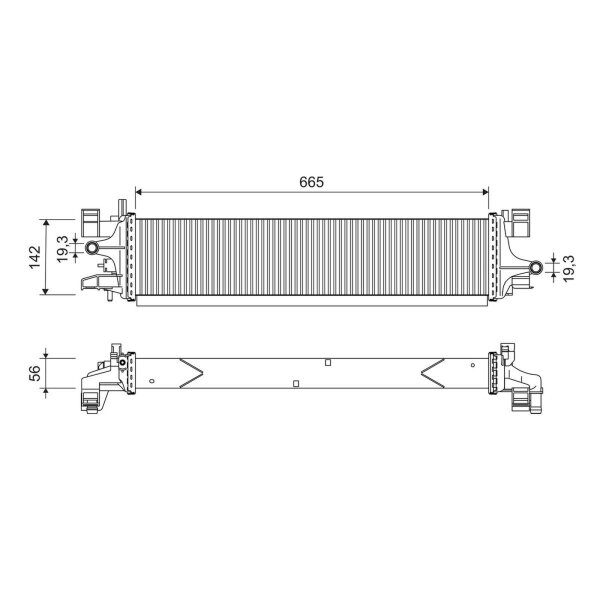 VALEO 701249 Kühler, Motorkühlung