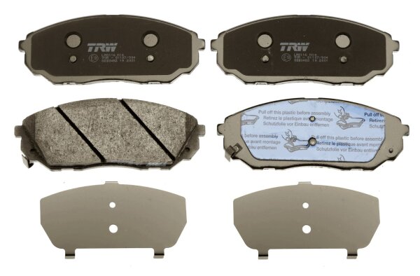 TRW GDB3452 Bremsbelagsatz, Scheibenbremse