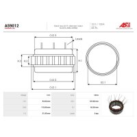 AS-PL AS9012 Stator, Generator