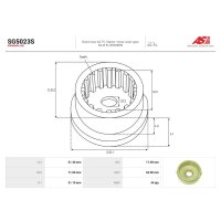 AS-PL SG5023S Reparatursatz, Starter