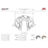 AS-PL ARC5188S Gleichrichter, Generator