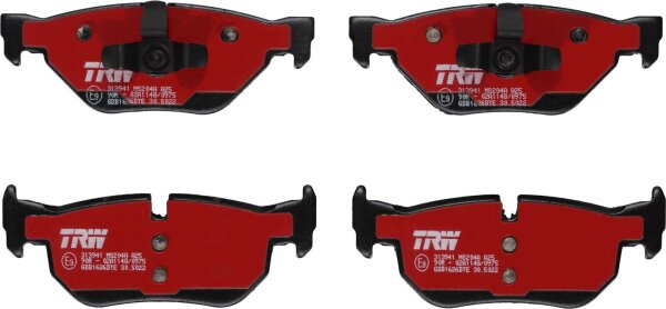TRW GDB1626DTE Bremsbelagsatz, Scheibenbremse