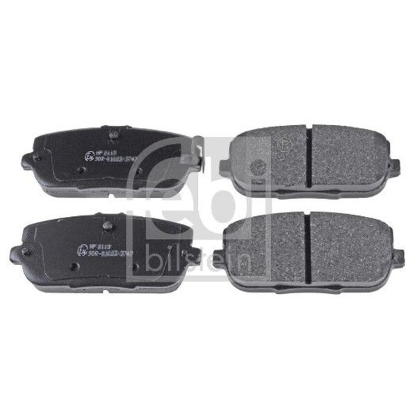 FEBI BILSTEIN 116386 Bremsbelagsatz, Scheibenbremse