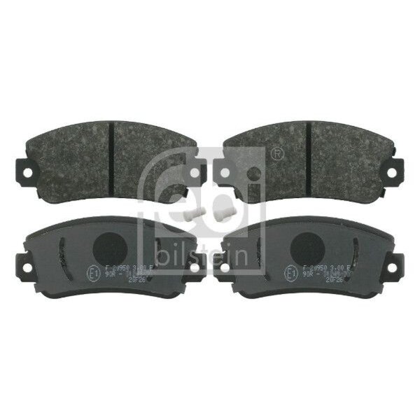 FEBI BILSTEIN 16077 Bremsbelagsatz, Scheibenbremse