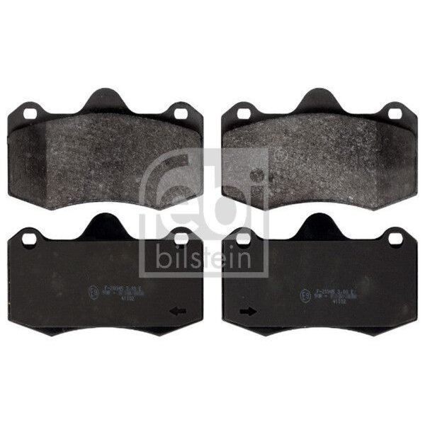 FEBI BILSTEIN 116207 Bremsbelagsatz, Scheibenbremse
