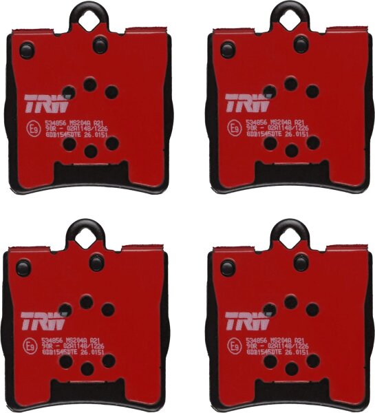 TRW GDB1545DTE Bremsbelagsatz, Scheibenbremse