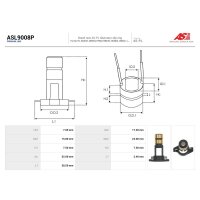 AS-PL ASL9008P Schleifring, Generator