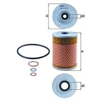 MAHLE OX 32D Ölfilter