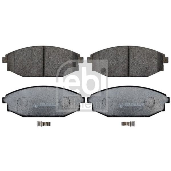 FEBI BILSTEIN 170266 Bremsbelagsatz, Scheibenbremse
