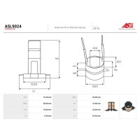 AS-PL ASL9024 Schleifring, Generator