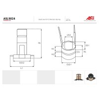 AS-PL ASL9024 Schleifring, Generator