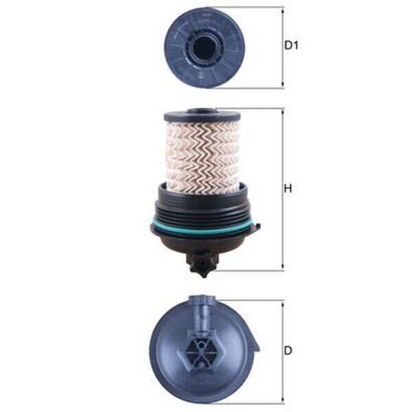 MAHLE KX 480 Kraftstofffilter