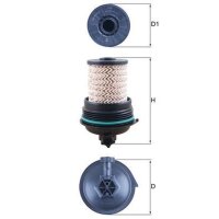 MAHLE KX 480 Kraftstofffilter