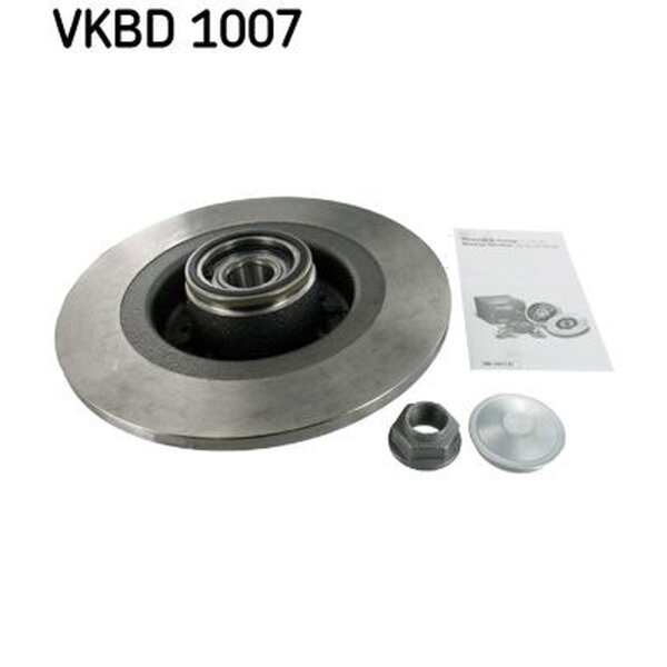 SKF VKBD 1007 Bremsscheibe