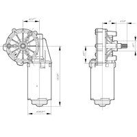 BOSCH 0 986 337 250 Wischermotor